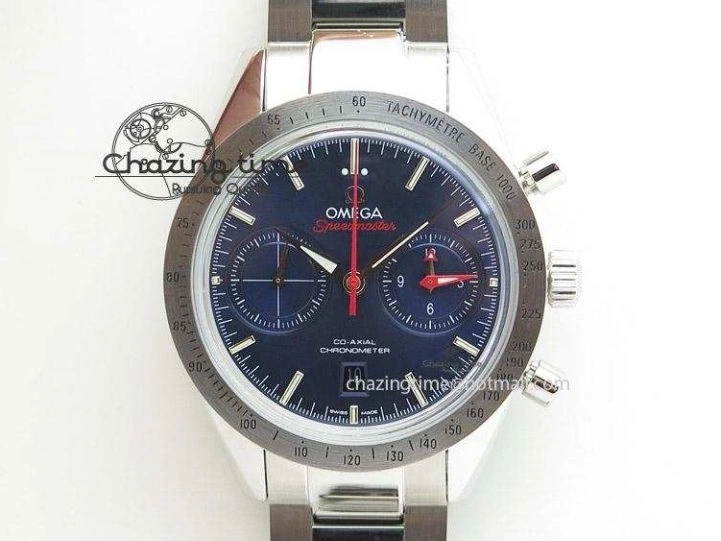 0312 Chic Planet Ocean 600M Co-Axial GMT 43.5mm VSF 1:1 Best Edition Black Dial Silver Markers on SS Bracelet A8605 Super Clone 8025